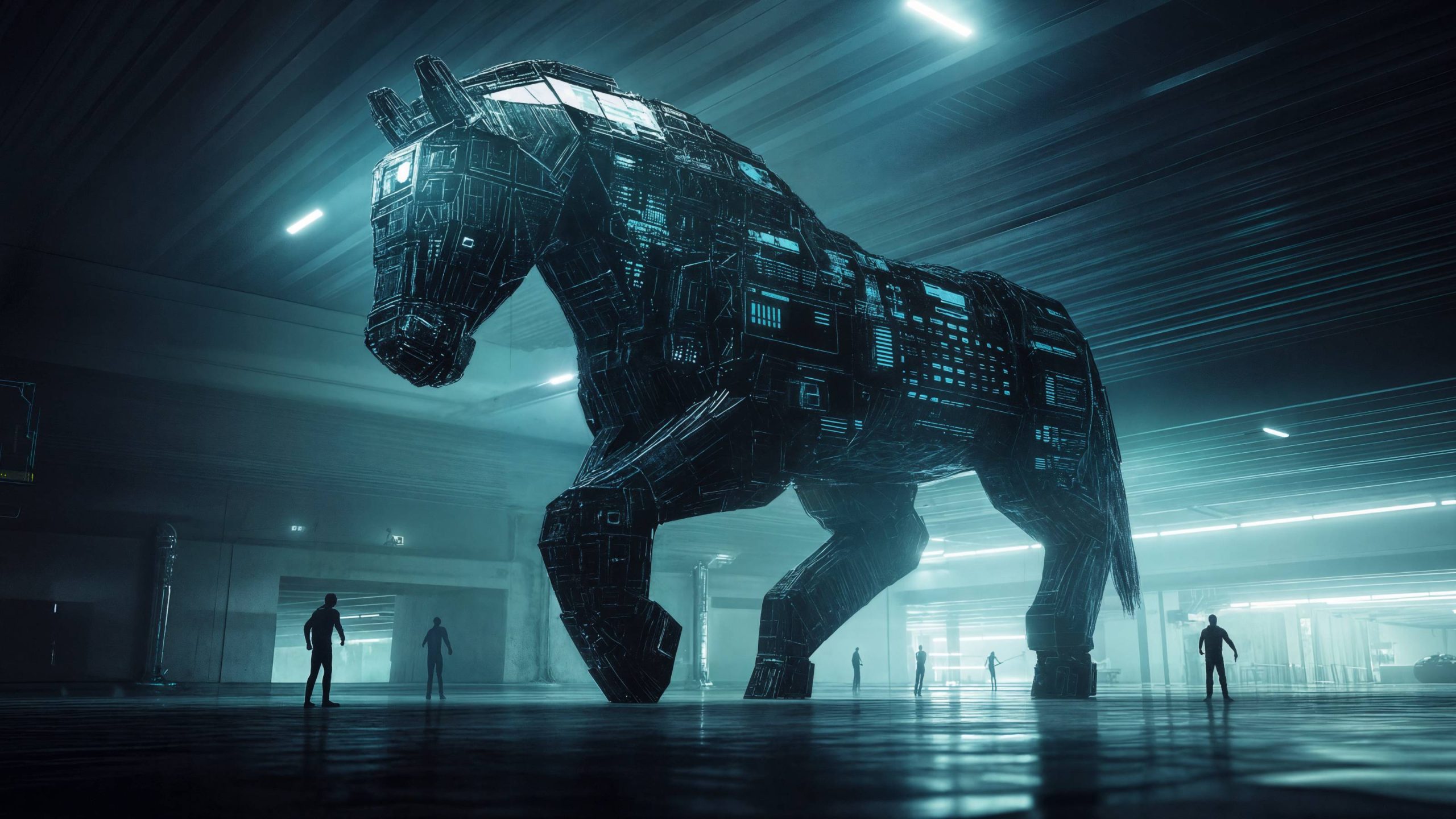 Trojan horse symbolising stolen browser passwords